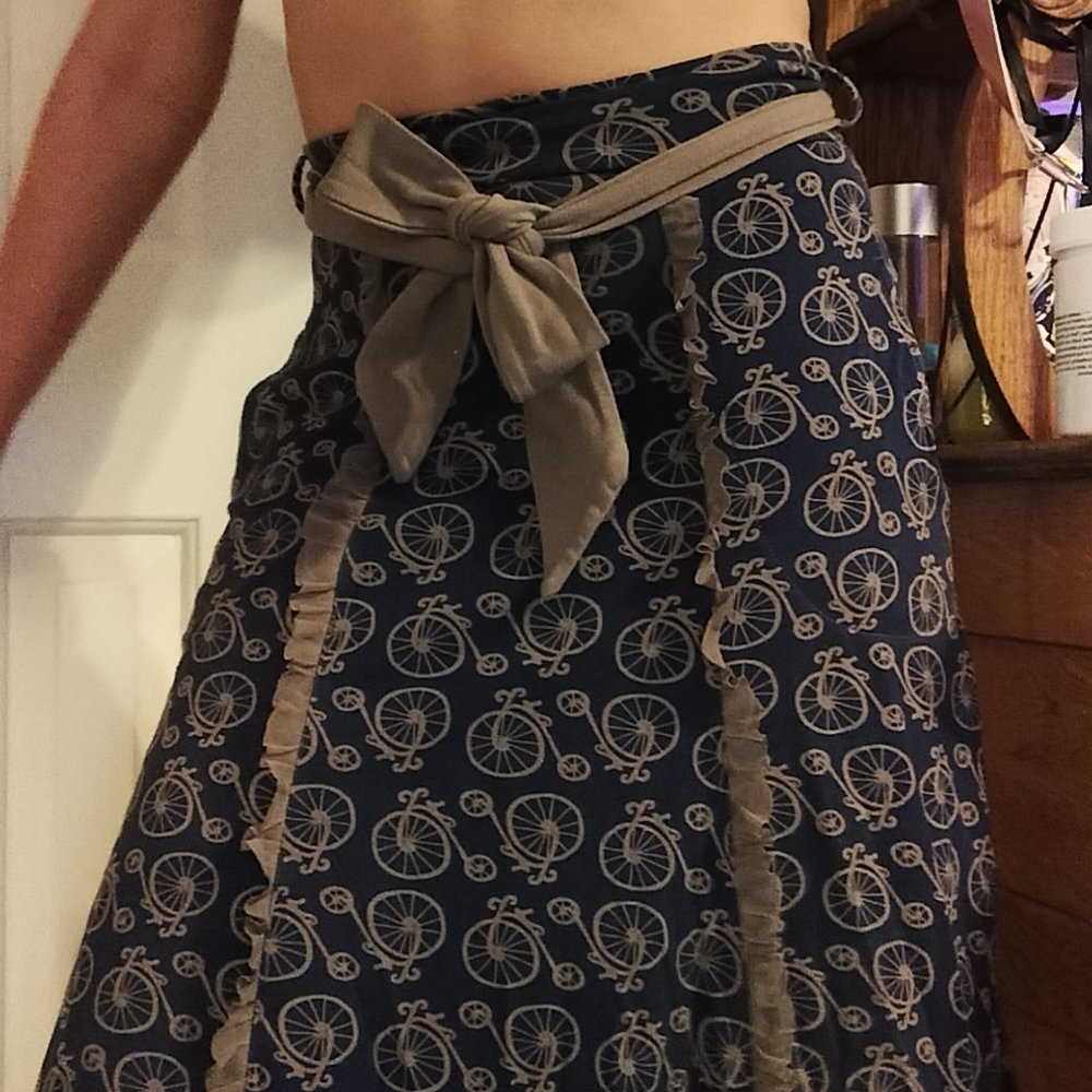 Vintage Inspired Bicycle Skirt